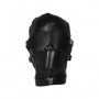 Maschera integrale bondage Blindfolded Mask with Breathable Ball Gag Black