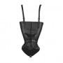 Costrittivo per braccia bondage Zip-up Full Sleeve Arm Restraint Black