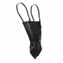 Costrittivo per braccia bondage Zip-up Full Sleeve Arm Restraint Black