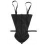 Costrittivo per braccia bondage Zip-up Full Sleeve Arm Restraint Black