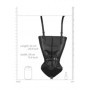 Costrittivo per braccia bondage Zip-up Full Sleeve Arm Restraint Black