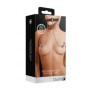 Morso con pinzette per capezzoli Nipple Clamps Black gag