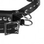 Set costrittivo per gambe Kneeling Thigh Cuff Set Black