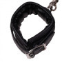 Set costrittivo per polsi e cosce Body Harness with Thigh and Hand Cuffs Black
