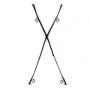 Costrittivo per porta Over the Door Bondage Cross Black