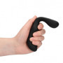 Vibratore anale in silicone per prostata Pointed Vibrating Prostate Massager with Remote Control Black