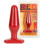 ButtPlug medio dildo stimolatore dilatatore anale indossabile fallo liscio rosso