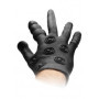 Guanto stimolante vaginale anale Silicone Stimulation Glove Black