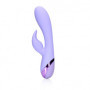 Vibratore vaginale Smooth Silicone Rabbit Vibrator Digital Lavender