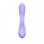 Vibratore vaginale Smooth Silicone Rabbit Vibrator Digital Lavender