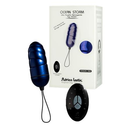 Ovetto vaginale vibrante stimolatore clitoride Ocean Storm + LRS