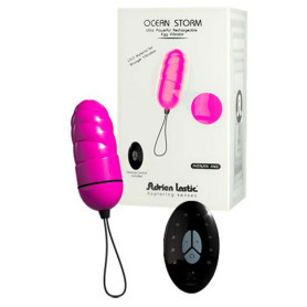 Ovetto vibrante vaginale clitoride Ocean Storm + LRS pink