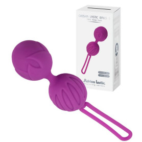 Palline vaginali in silicone Geisha Balls Small purple