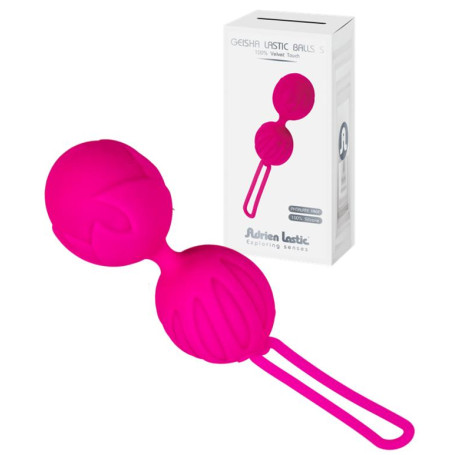 Palline vaginali in silicone Geisha Balls Small pink