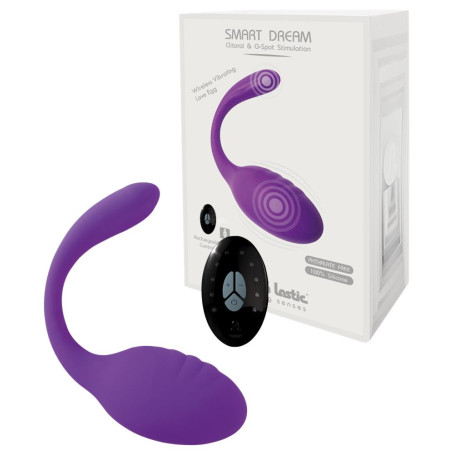 Ovetto vaginale vibrante in silicone Smart Dream II + LRS
