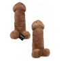 Peluches a forma di pene Penis Plushie 60 cm Brown