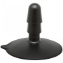 Ventosa per dildo fallo vibratore vaginale anale Large Suction Cup Plug - Black