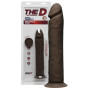 Dildo realistico maxi con ventosa vaginale anale Realistic D 25 cm chocolate