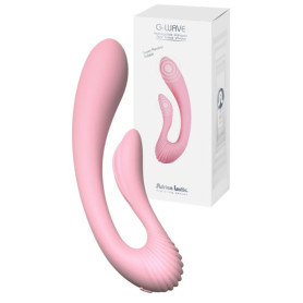 Vibratore vaginale in silicone per punto G e clitoride G-wave
