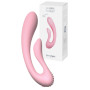 Vibratore vaginale in silicone per punto G e clitoride G-wave