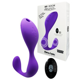 Vibratore doppio indossabile in silicone per punto clitoride Mr. Hook + LRS