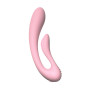 Vibratore vaginale in silicone per punto G e clitoride G-wave