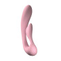 Vibratore vaginale in silicone per punto G e clitoride G-wave