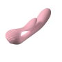 Vibratore vaginale in silicone per punto G e clitoride G-wave