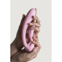 Vibratore vaginale in silicone per punto G e clitoride G-wave