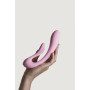 Vibratore vaginale in silicone per punto G e clitoride G-wave