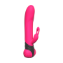 Vibratore rabbit vaginale stimola clitoride in silicone Bonnie & Clyde + LRS