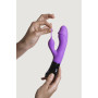 Vibratore rabbit vaginale in silicone Ares