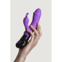 Vibratore rabbit vaginale in silicone Ares