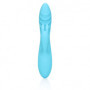 Vibratore vaginale rabbit Ribbed Ultra Soft Silicone Rabbit Vibrator Glacial Blue