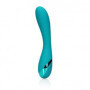 Vibratore piccolo per punto G Smooth Silicone G-Spot Vibrator Teal Blue