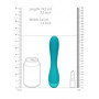 Vibratore piccolo per punto G Smooth Silicone G-Spot Vibrator Teal Blue