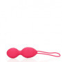 Palline vaginali vibranti in silicone Vibrating Egg with Remote Control Strawberry Red