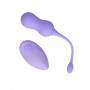 Palline vaginali vibranti in silicone Vibrating Egg with Remote Control Violet Harmony