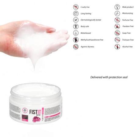 Crema sessuale per fisting a base acqua gel vaginale anale Fist it - butter - 300 ml