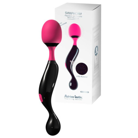 massaggiatore wand vibrante in silicone vaginale anale clitoride Symphony