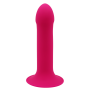 Dildo in silicone con ventosa vaginale anale Hitsens 2 Fucsia