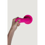 Dildo in silicone con ventosa vaginale anale Hitsens 2 Fucsia