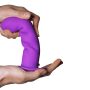 Dildo con ventosa vaginale anale Hitsens 3 Purple