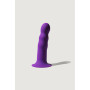 Dildo con ventosa vaginale anale Hitsens 3 Purple