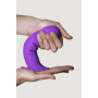 Dildo con ventosa vaginale anale Hitsens 3 Purple