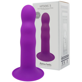 Dildo con ventosa vaginale anale Hitsens 3 Purple