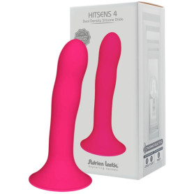 Dildo in silicone vaginale anale con ventosa Hitsens 4 Fucsia