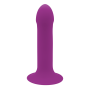 Dildo in silicone anale vaginale con ventosa Hitsens 6 Purple