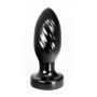 Dildo per fisting dilatatore anale plug Bumfun - Black - 23 cm