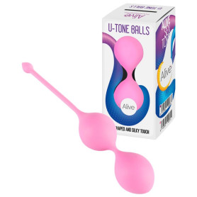 palline vaginali per massaggio pavimento pelvico U-tone pink